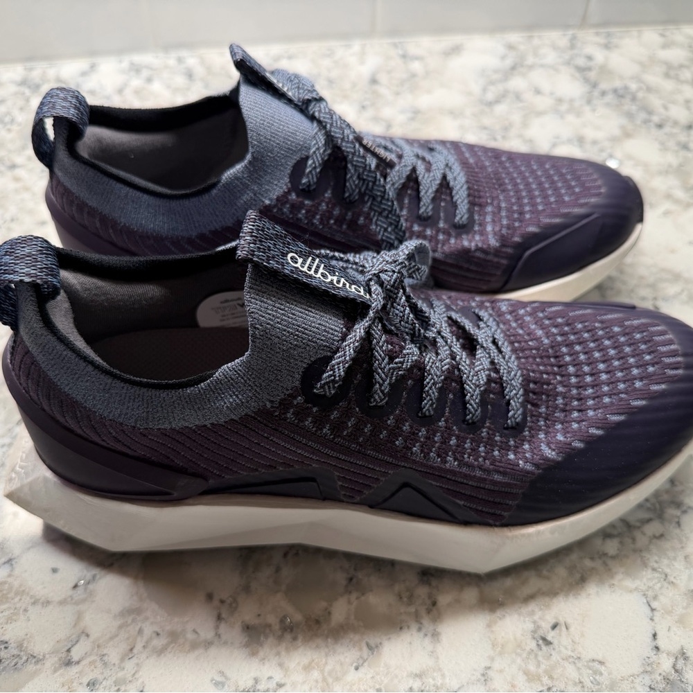 Allbirds Blue and Gray Athletic Shoes